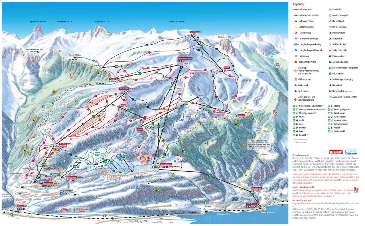 Alphome Flums Flumserberg Exteriör bild